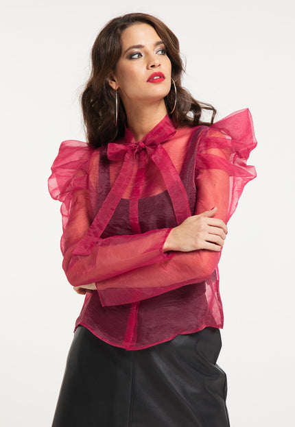 faina Women's Organza Blouse