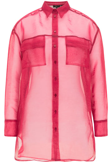 faina Damen Organza Bluse