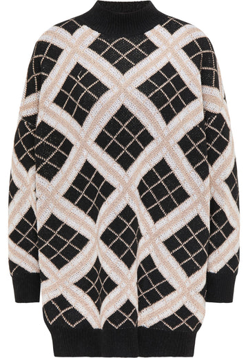 faina Damski Sweter Dzianinowy