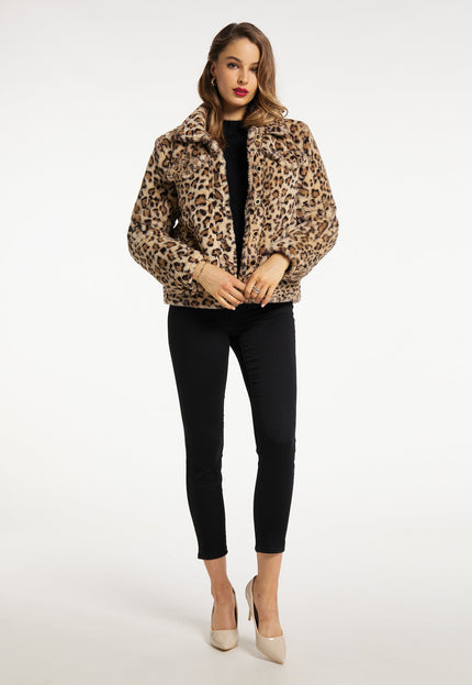 faina Damen Leopardjacke