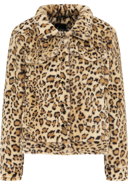 faina Women's Leopard Jacket