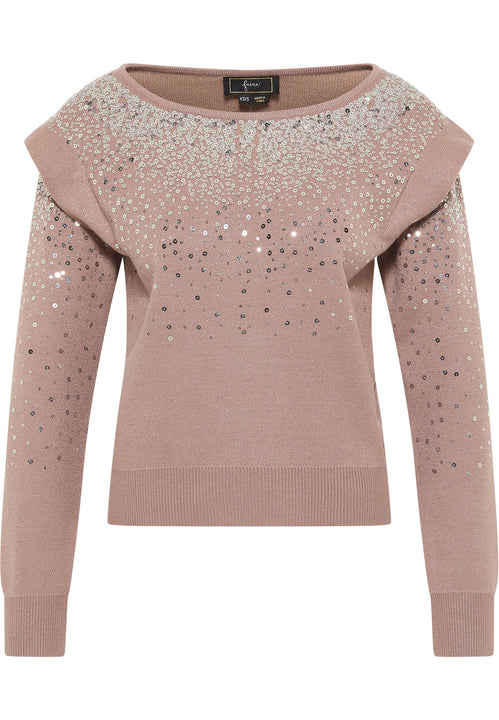 faina Damski Sweter Dzianinowy