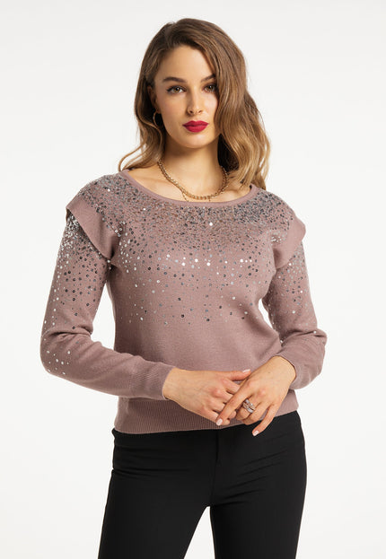 faina Damen Strickpullover