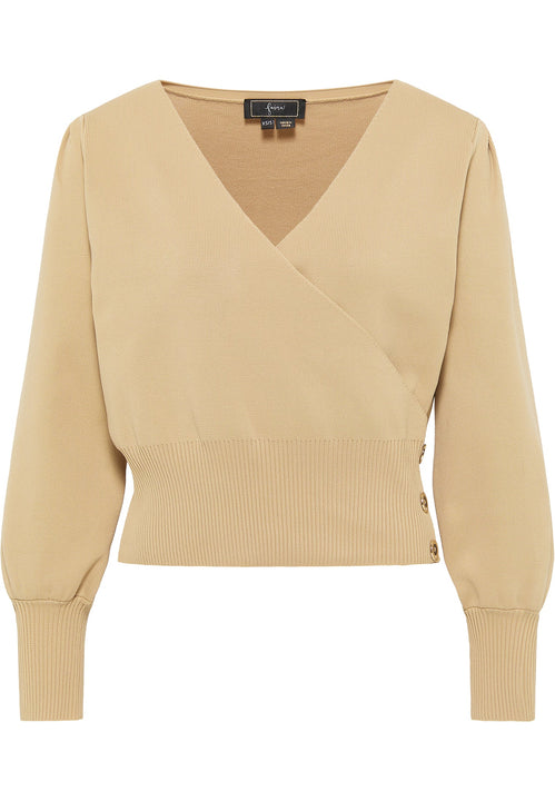 faina Damski Sweter Dzianinowy