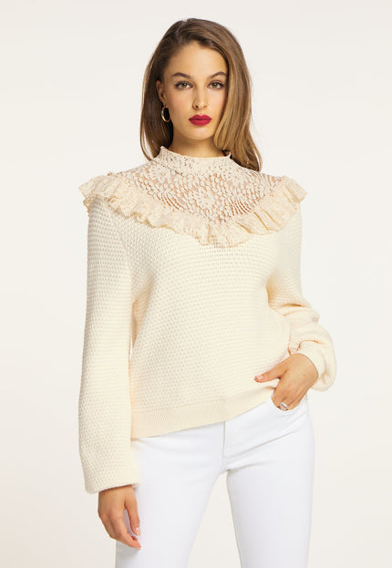 faina Damen Strickpullover