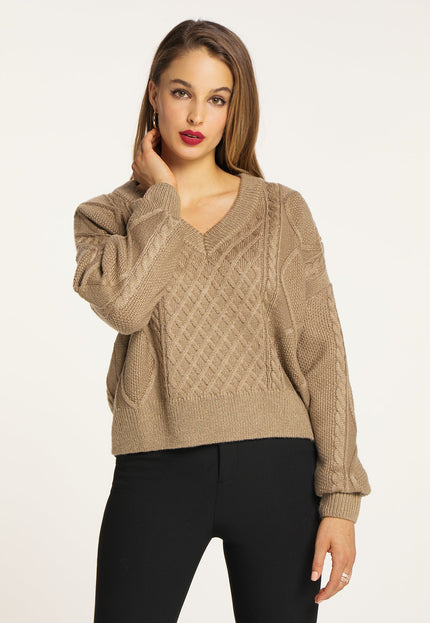 faina Damen Strickpullover