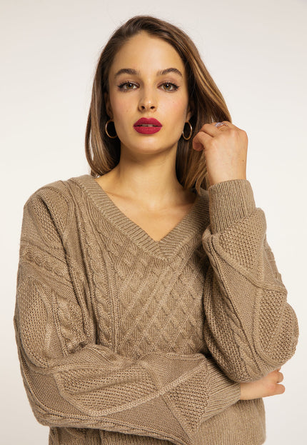 faina Damen Strickpullover