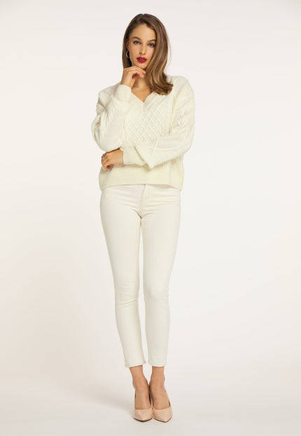 faina Damen Strickpullover