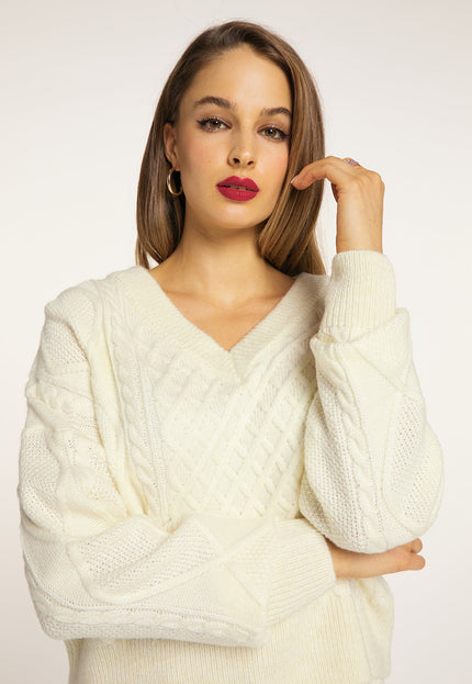 faina Damen Strickpullover