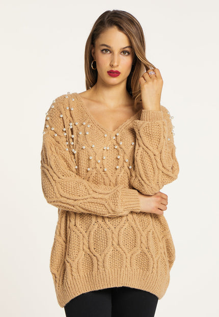 faina Damen Strickpullover