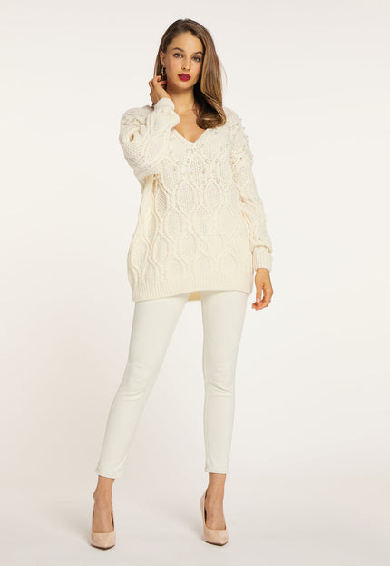 faina Damen Strickpullover