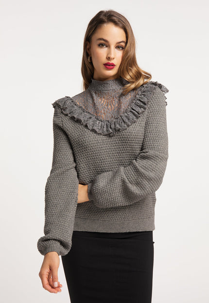 faina Damen Strickpullover