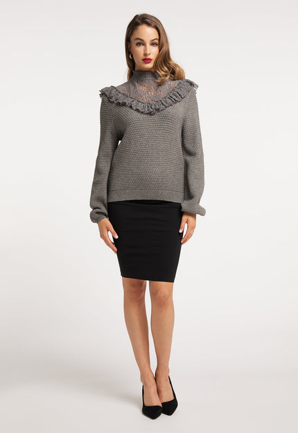 faina Damen Strickpullover