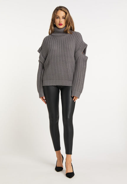 faina Damen Strickpullover