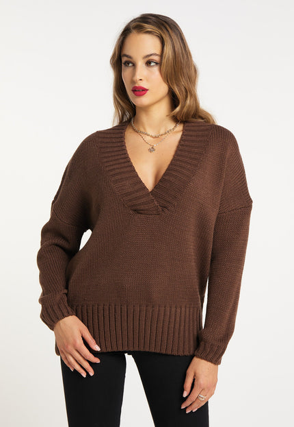 faina Damen Strickpullover