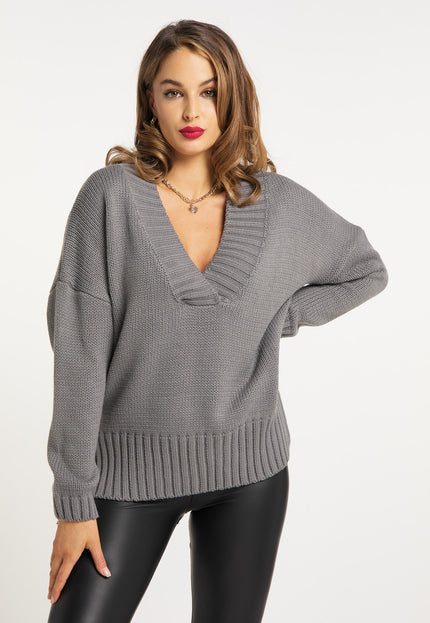 faina Damen Strickpullover