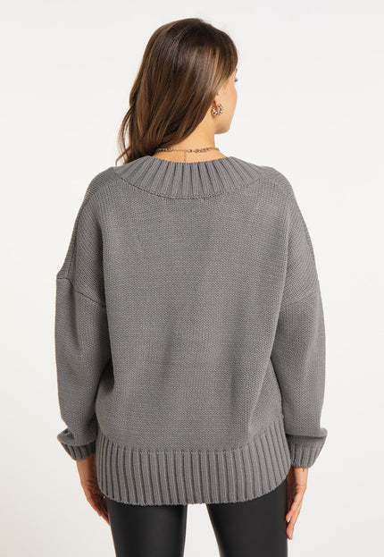 faina Damen Strickpullover