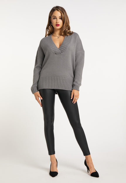 faina Damen Strickpullover