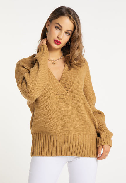 faina Damen Strickpullover