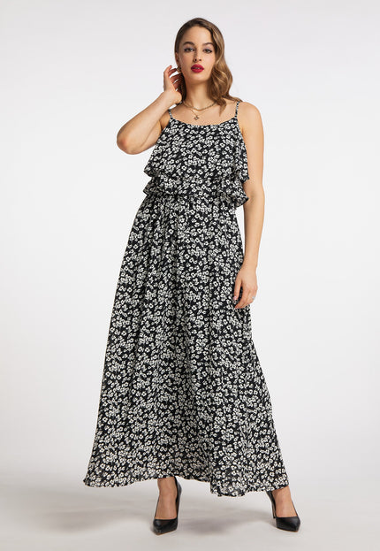 faina Damen Maxi Kleid