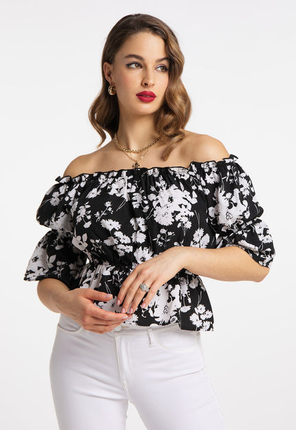 faina Damen Carmen Bluse