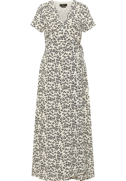 faina Damen Wickel Kleid