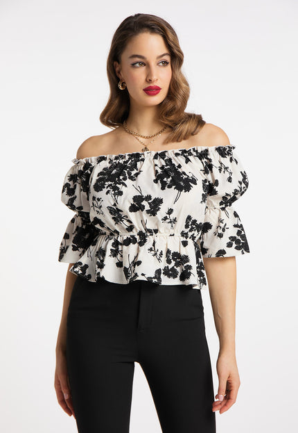 faina Damen Carmen Bluse