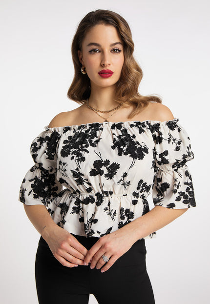 faina Damen Carmen Bluse