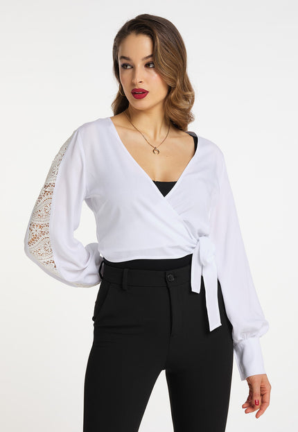 faina Women's Wrap Top