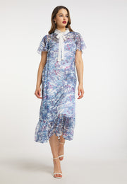 faina Women's Midi Dress With All-Over Print
