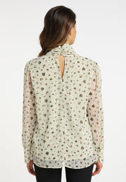 faina Women's Long Sleeve Blouse Top