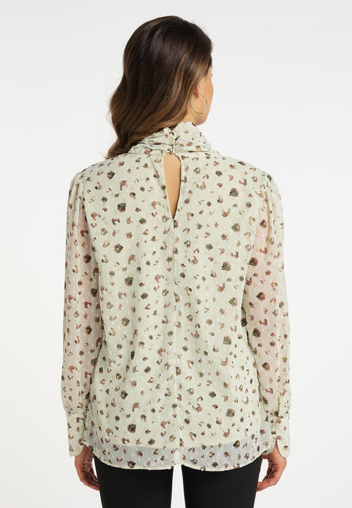faina Women's Long Sleeve Blouse Top
