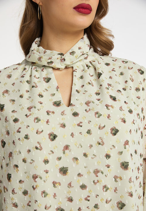 faina Women's Long Sleeve Blouse Top