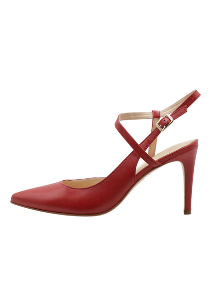 faina Damen Leder Slingback Pumps