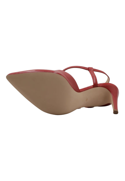 faina Damen Leder Slingback Pumps