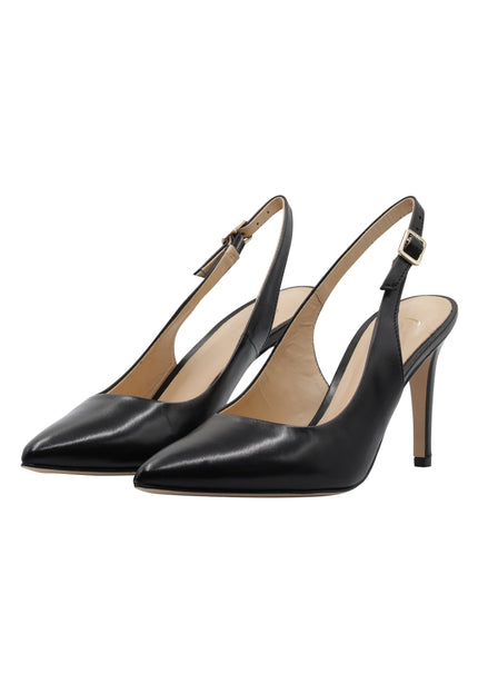 faina Damen Leder Slingback Pumps