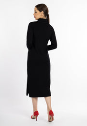 faina Damen Strick Kleid