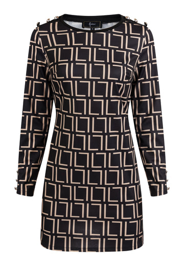 faina Women's Mini Dress With A Graphic Pattern