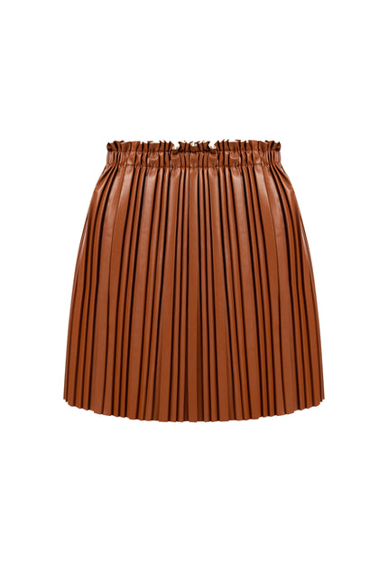 faina Women's Faux Leather Skirt