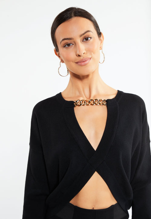faina Women's Knitted Sweater