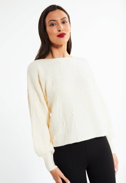 faina Damen Strickpullover