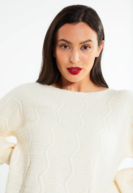 faina Damen Strickpullover