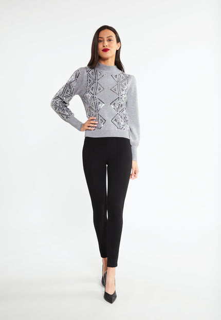 faina Damen Strickpullover