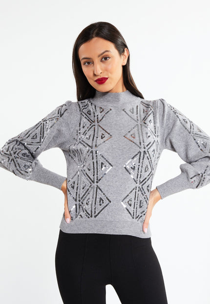 faina Damen Strickpullover