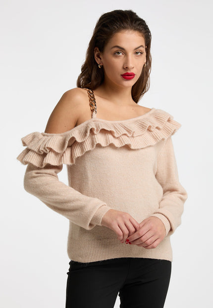 faina Damen Strickpullover