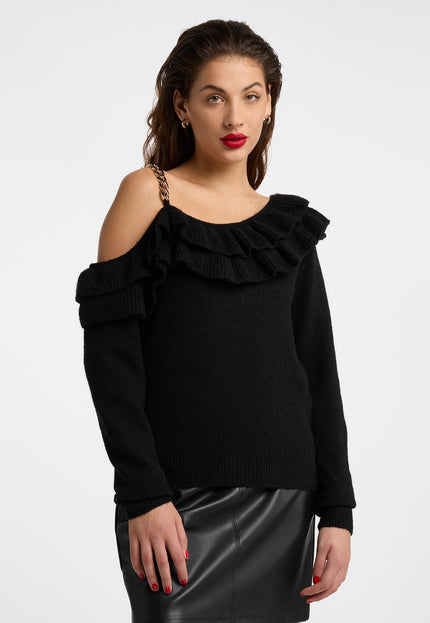 faina Damen Strickpullover