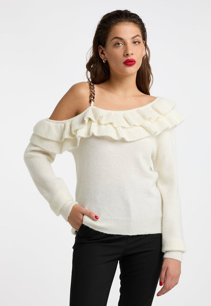 faina Damen Strickpullover