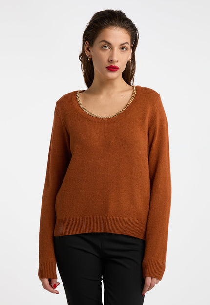 faina Damen Strickpullover