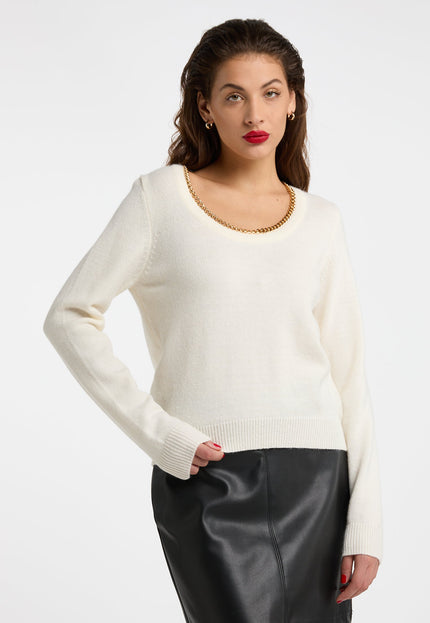 faina Damen Strickpullover