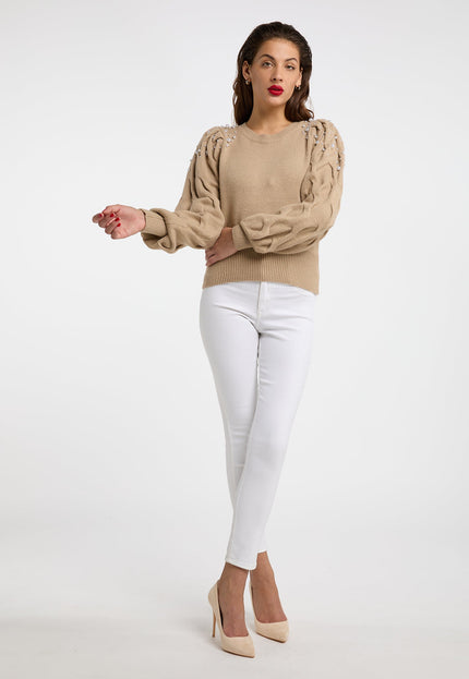 faina Damen Strickpullover